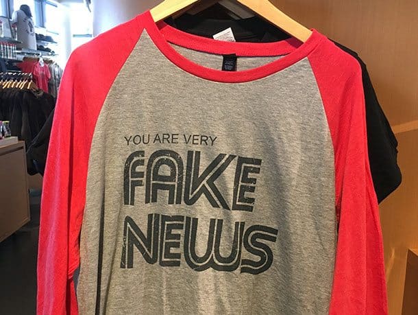 Fake News t shirt Washington DC