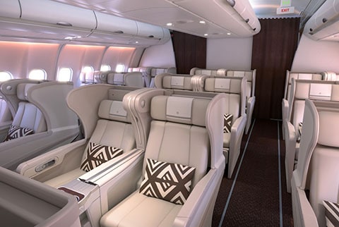 Fiji Airways business class