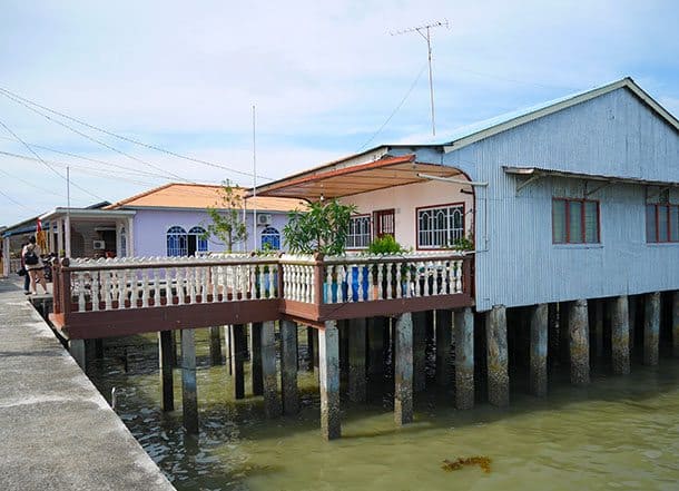 Fishing village house