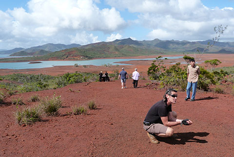 Red soil New Caledonia