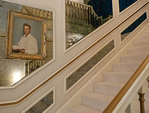 Graceland staircase