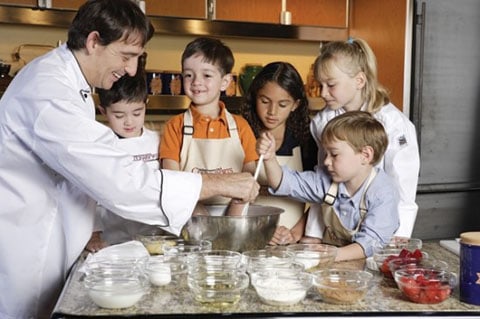 Holland America kids cooking