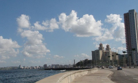Havana sea front