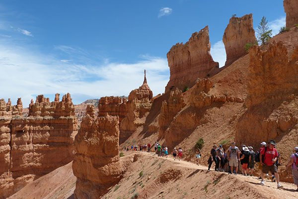 Hiking in Bryce Canyon