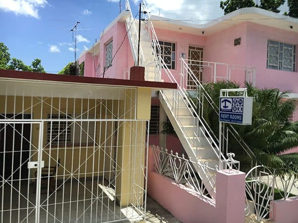 Guest house in Cuba