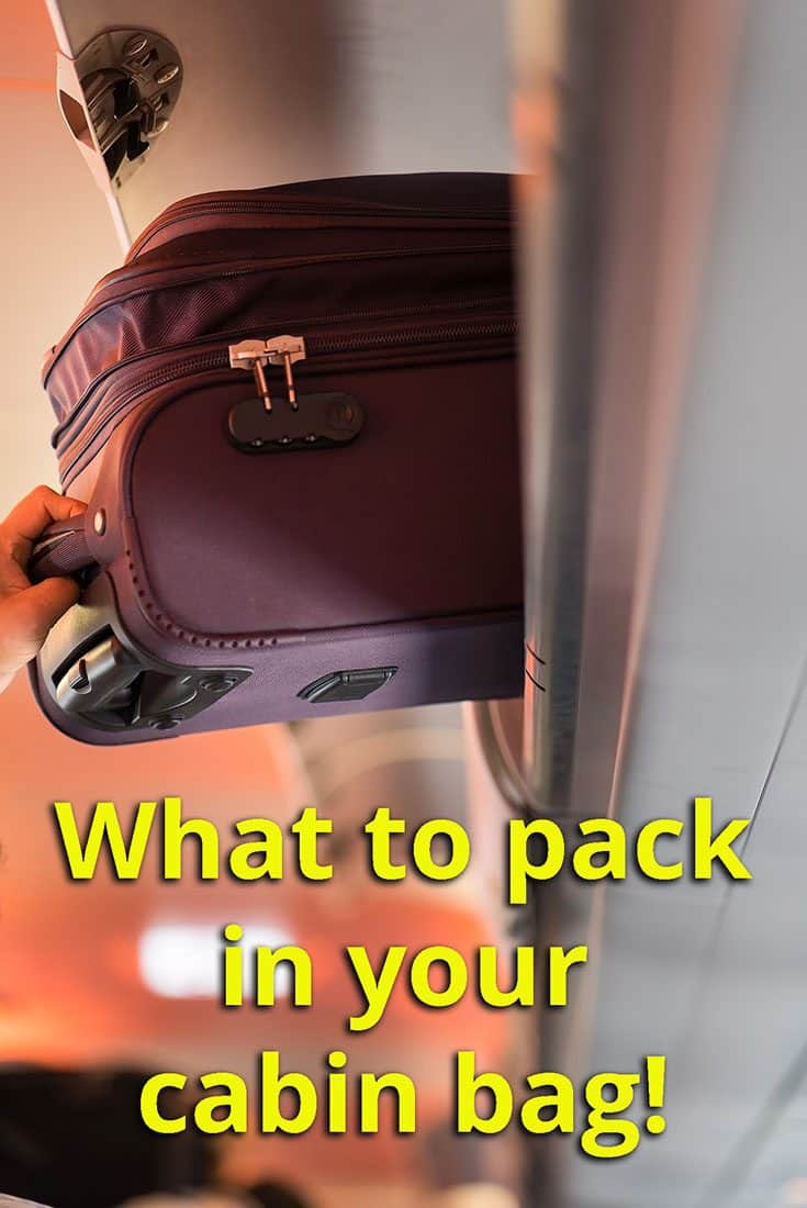 Tips for packing cabin bag