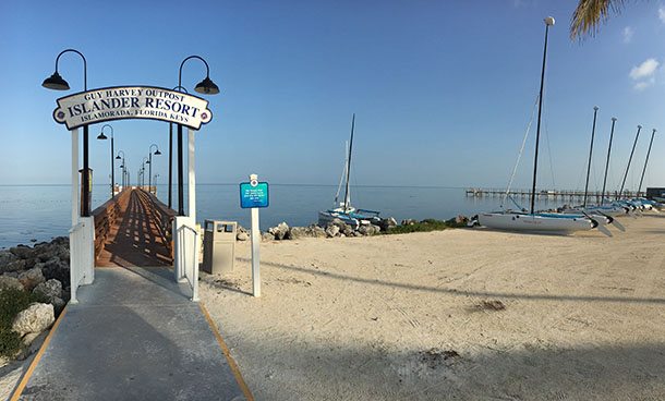 Islander resort jetty