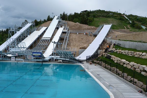 Olympic park slides Utah