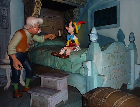 Gepetto and Pinocchio