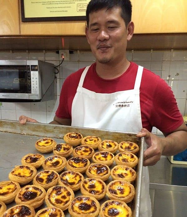 Lord Stow's egg tarts
