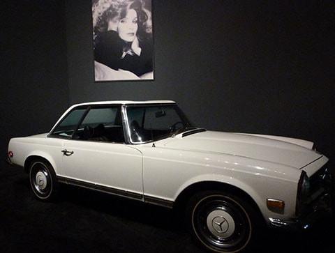 Priscilla Presley's mercedes