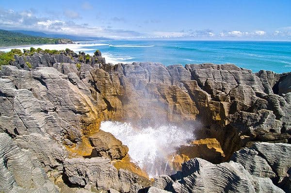 Pancake rocks NZ