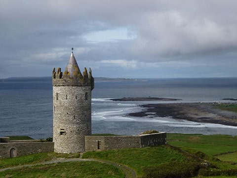 Wild Atlantic Way castle