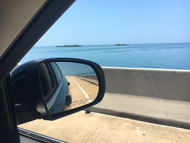 Key west drive from Miami