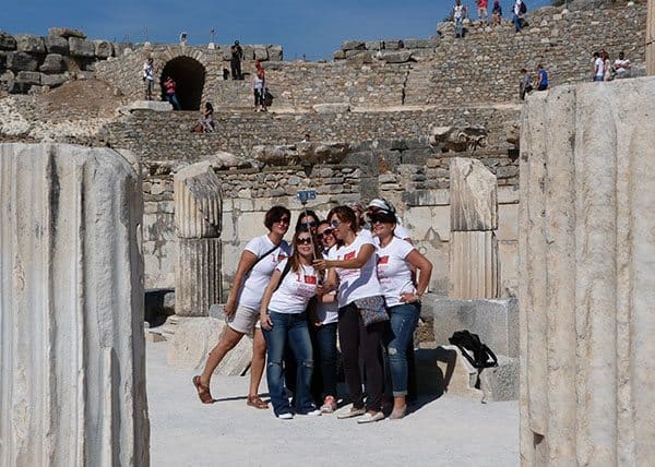 Selfie at Ephesus