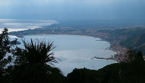 Taormina bay