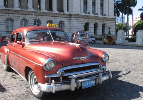 Taxi in Cuba