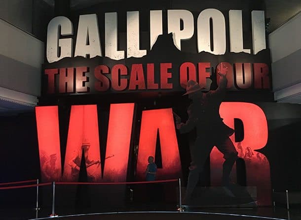 Te Papa WWI Gallipoli exhibit