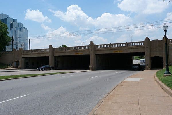 Triple underpass at Dealy Plaza, Dallas