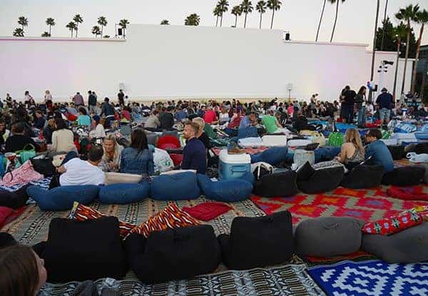 Hollywood Forever outdoor movie