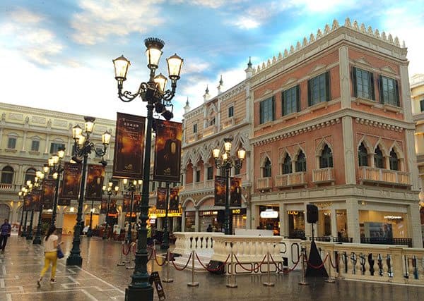 Venetian shoppes Macau