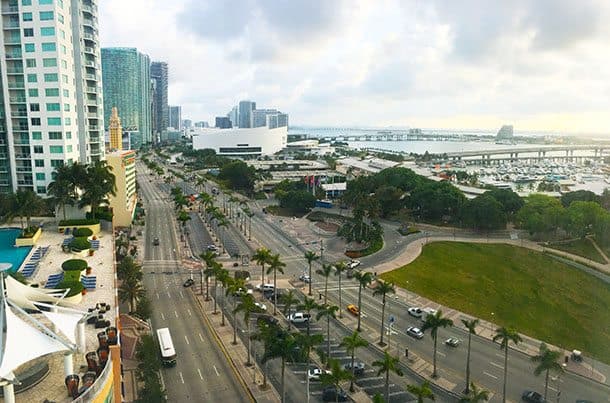 YVE hotel view Miami