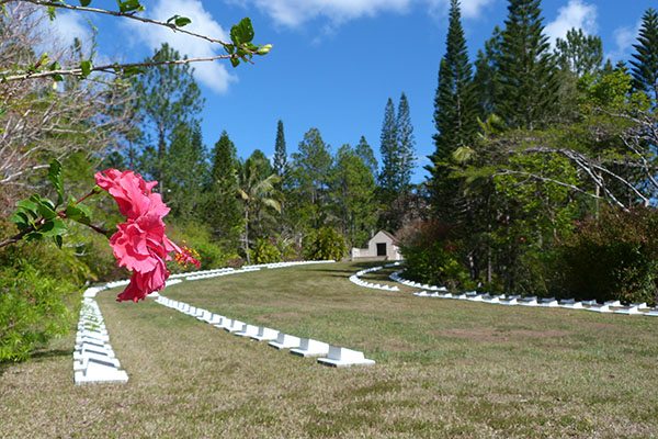 WWII cemetery New Caledonia