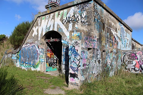 Fort Ballance bunkers Wellington