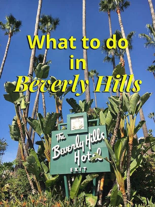 3 days in beverly hills